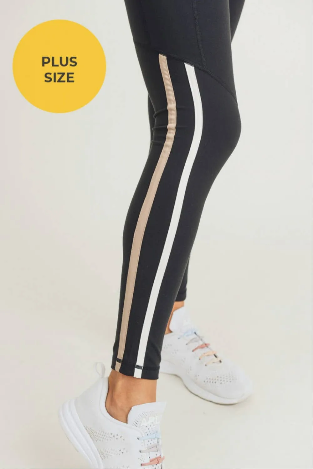 CURVY Pocket Panel Leggings