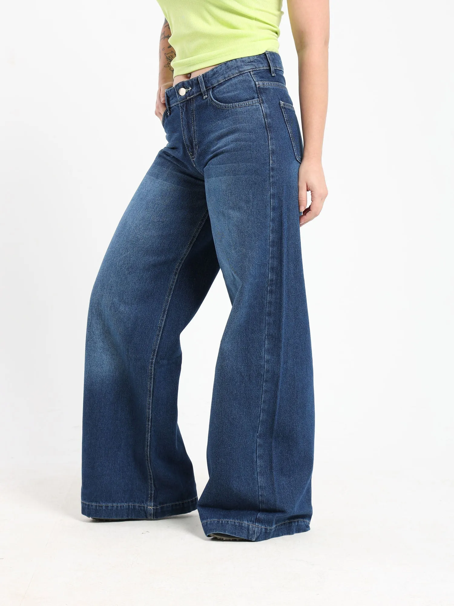 Denim Pants - Dark Wash