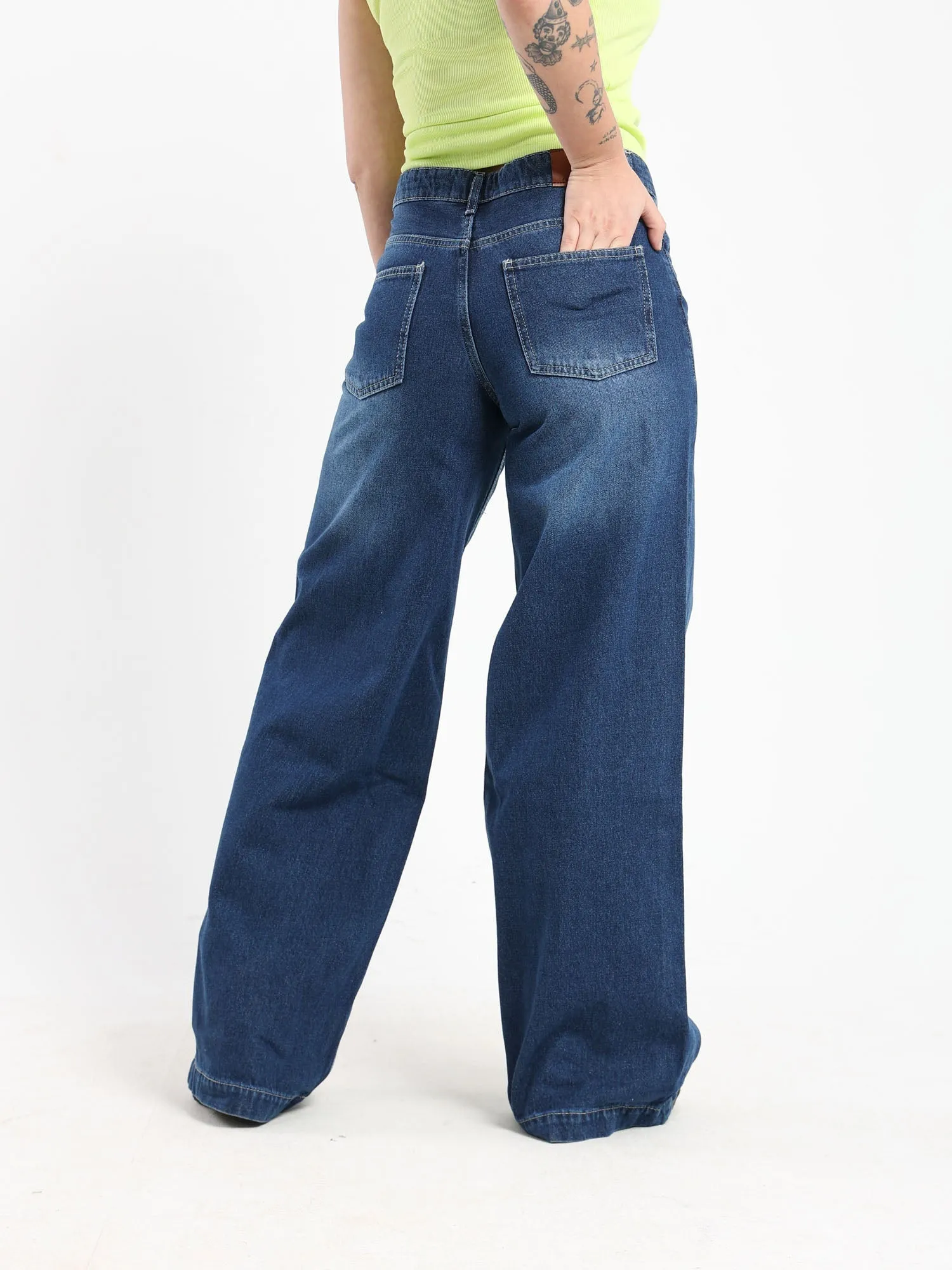 Denim Pants - Dark Wash