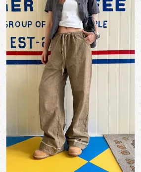 Elasticated Wash Wide Pants