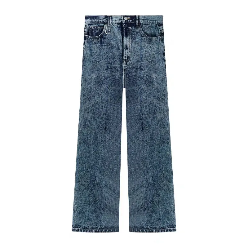 Essential Washed Bootcut Jeans