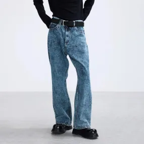 Essential Washed Bootcut Jeans