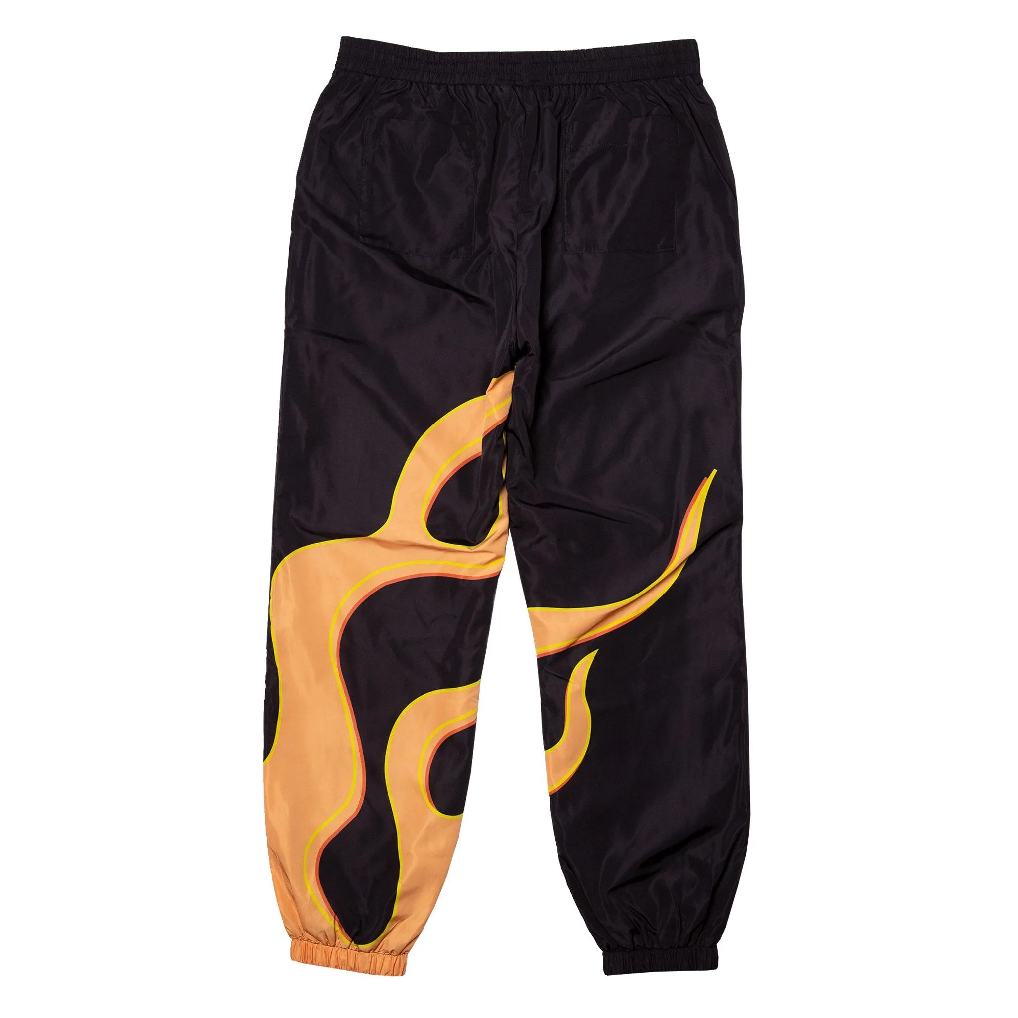 Flaming Hot Track Pants (Black)