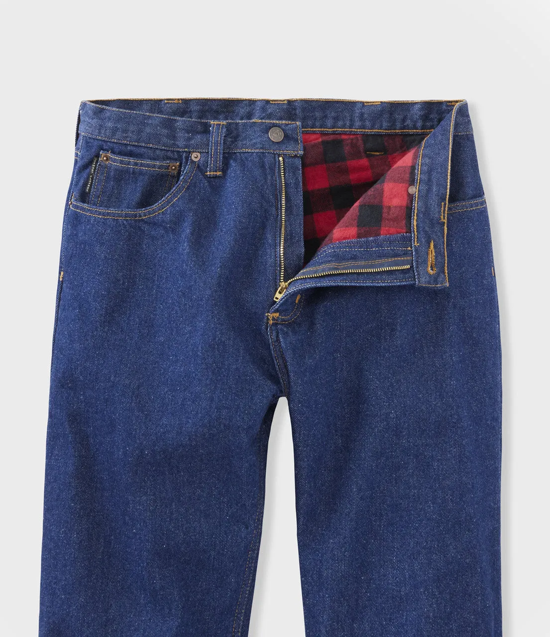 Regular Fit Jeans with Cozy Flannel Lining