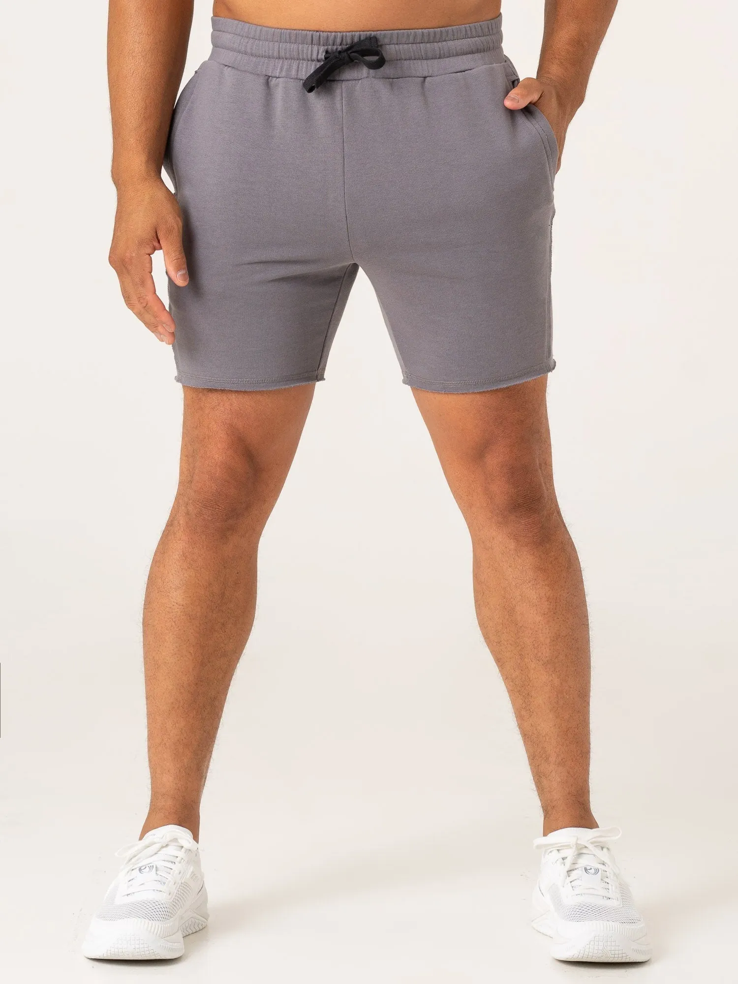 Force 6" Track Shorts - Charcoal