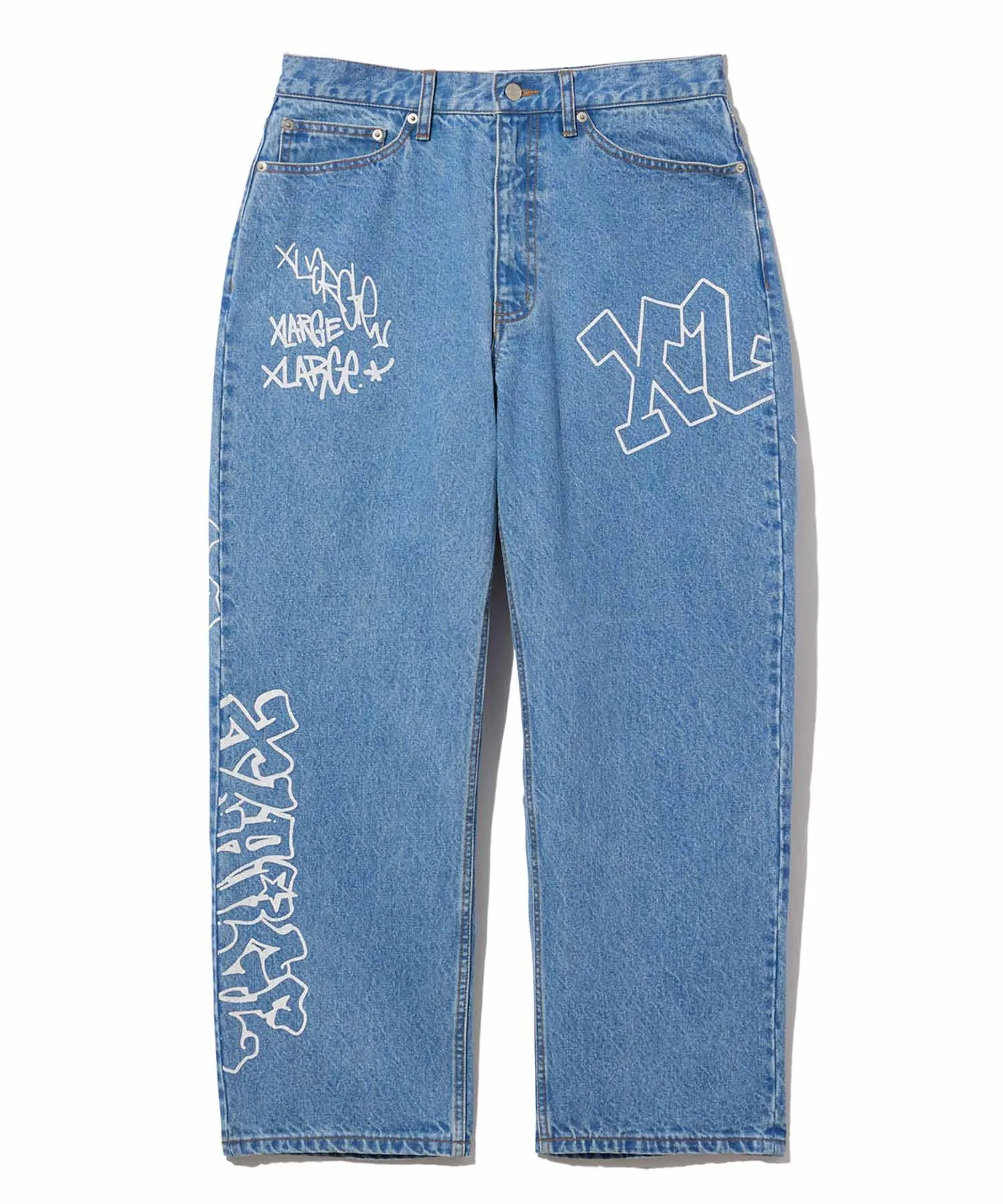 GRAFFITI DENIM PANTS