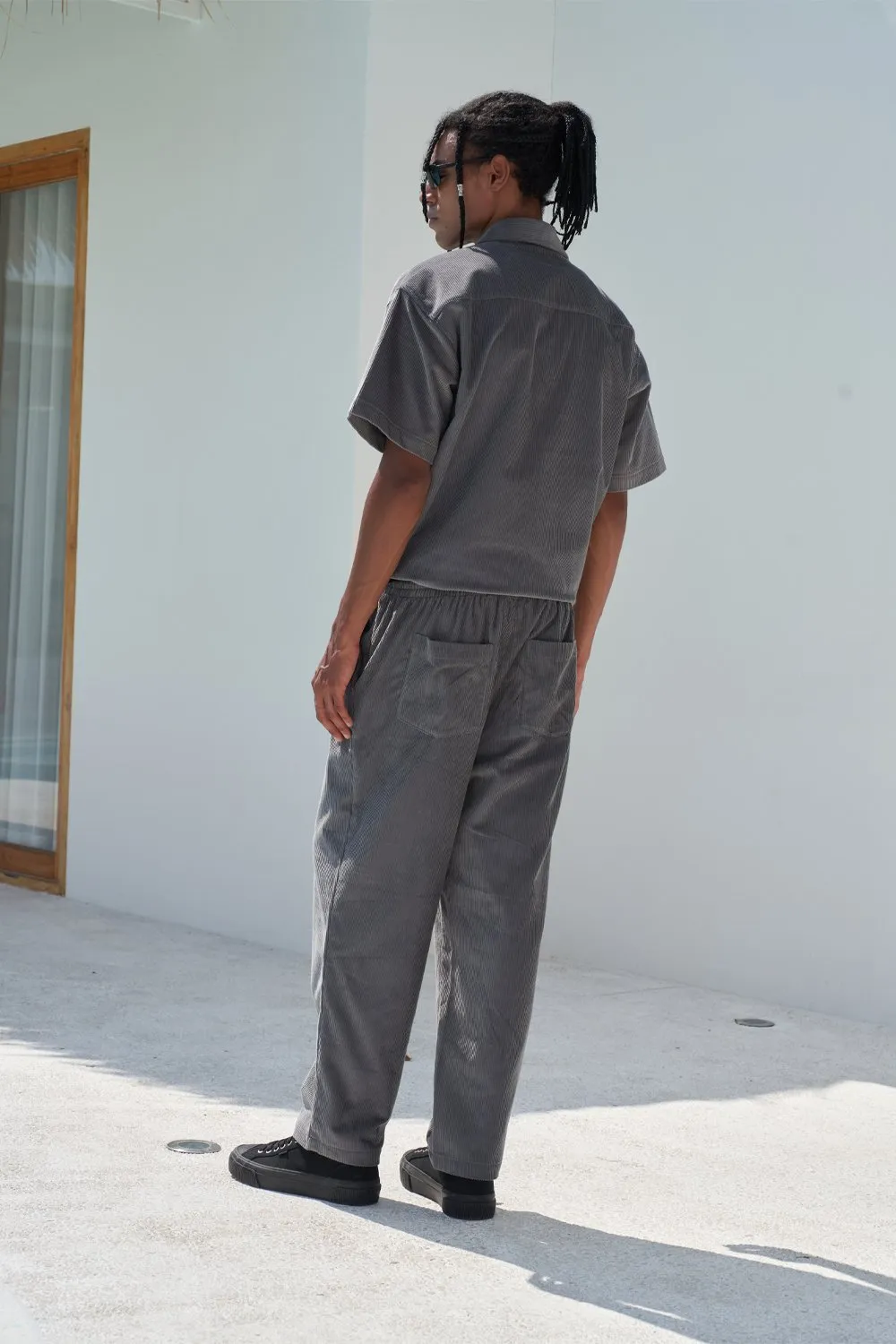 Grey Corduroy Pants