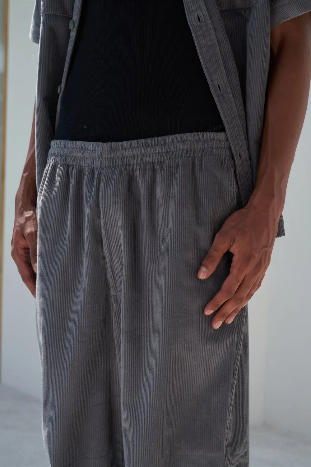 Grey Corduroy Pants