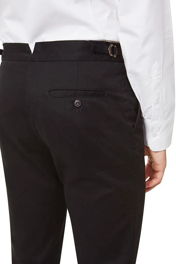 High Waisted Trousers - Black