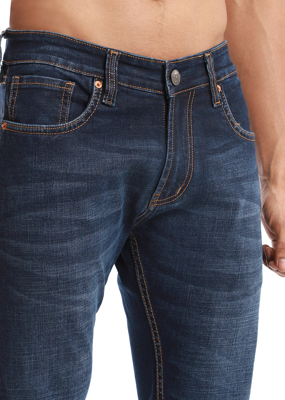 Indigo Blue Slim fit Jeans