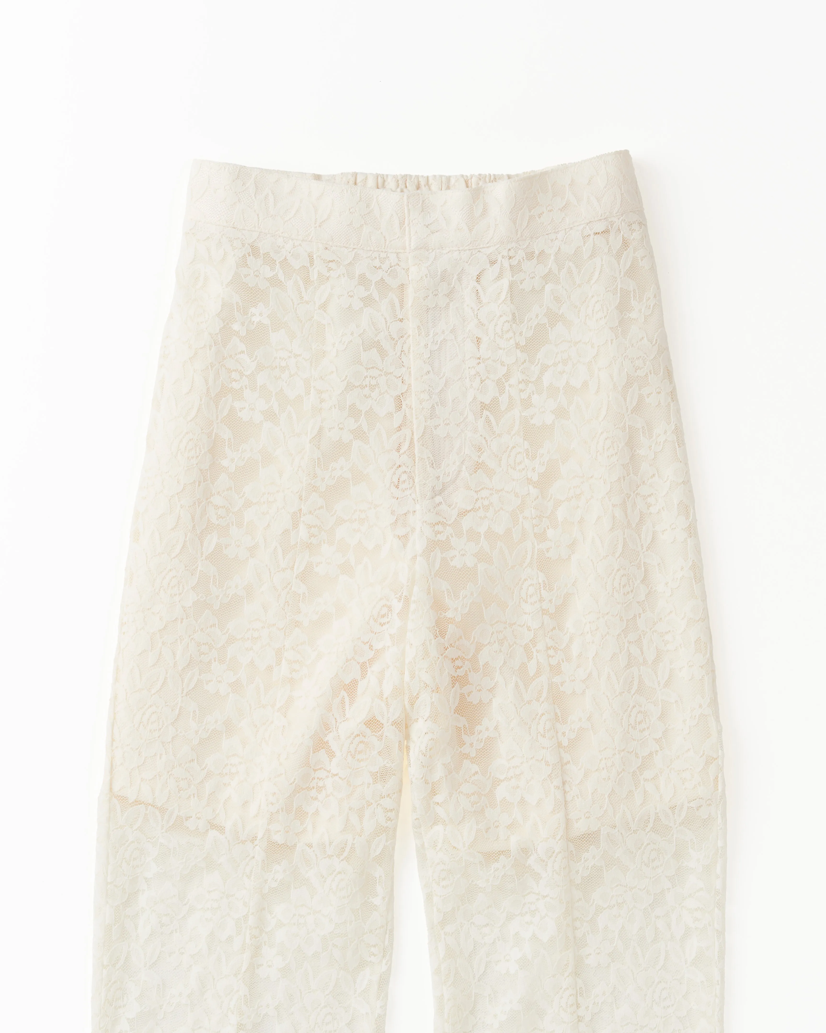 lace flare pants