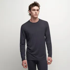 Le Bent Mens Core Midweight Crew Merino Base Layer