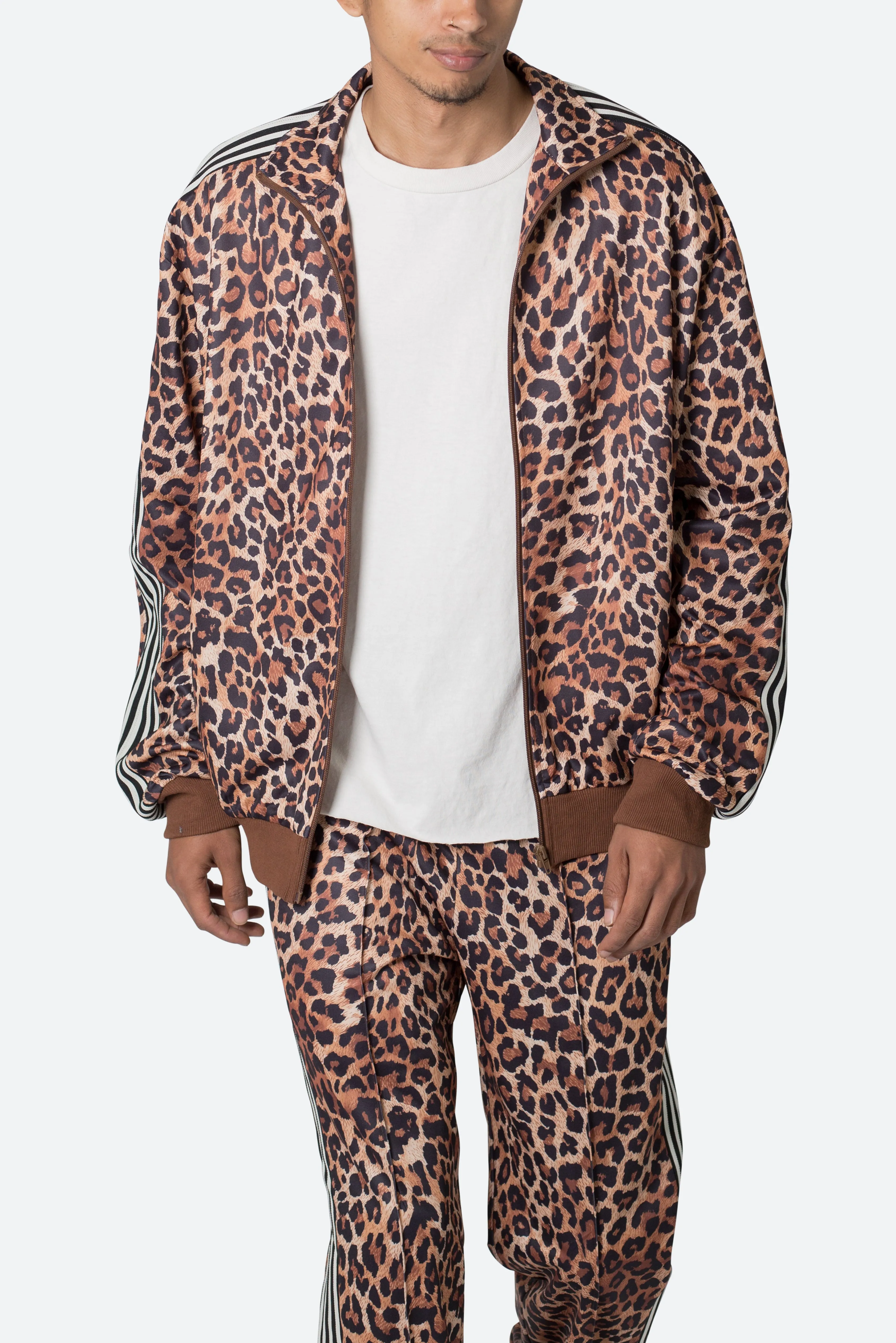 Leopard Track Jacket - Leopard Print