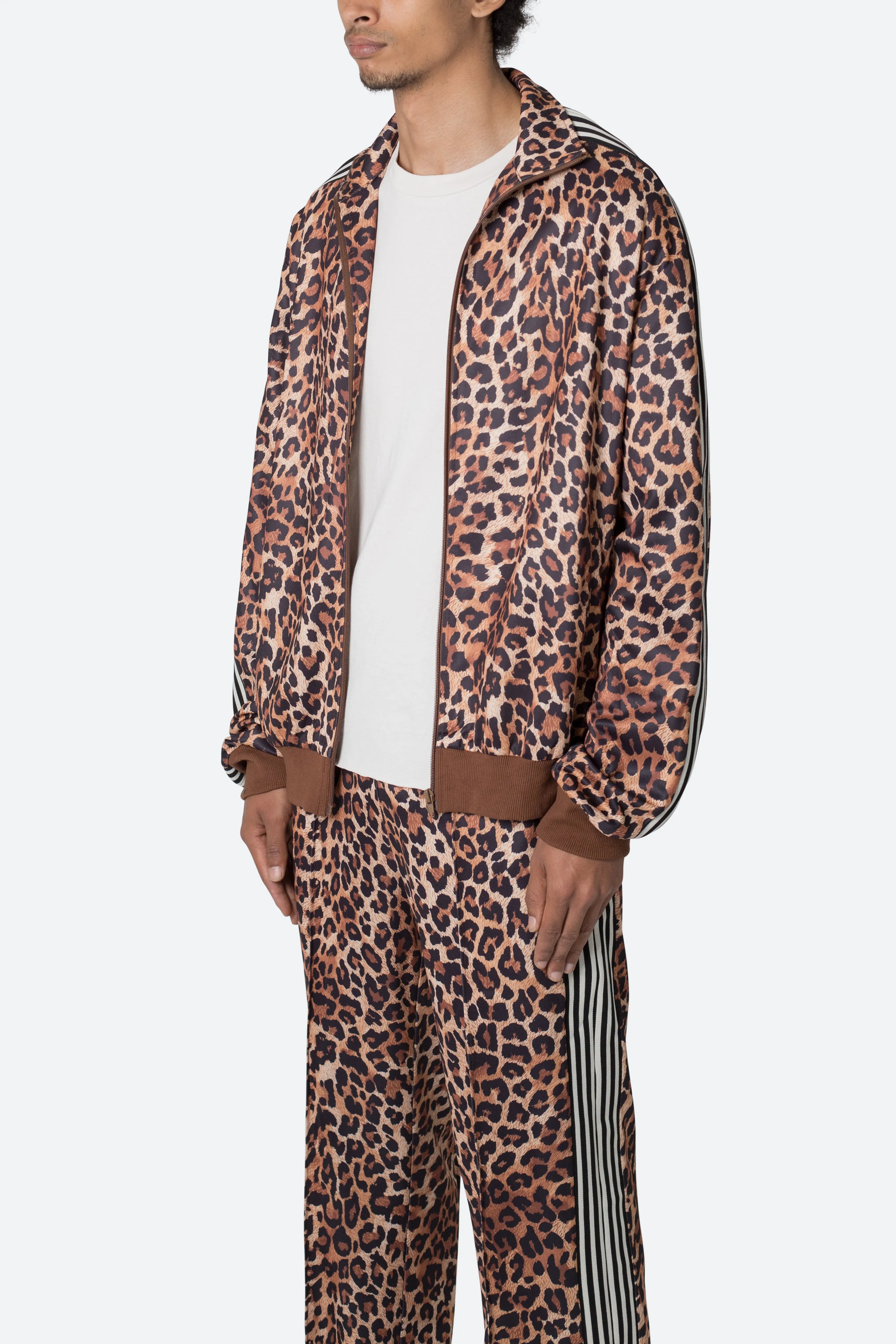 Leopard Track Jacket - Leopard Print