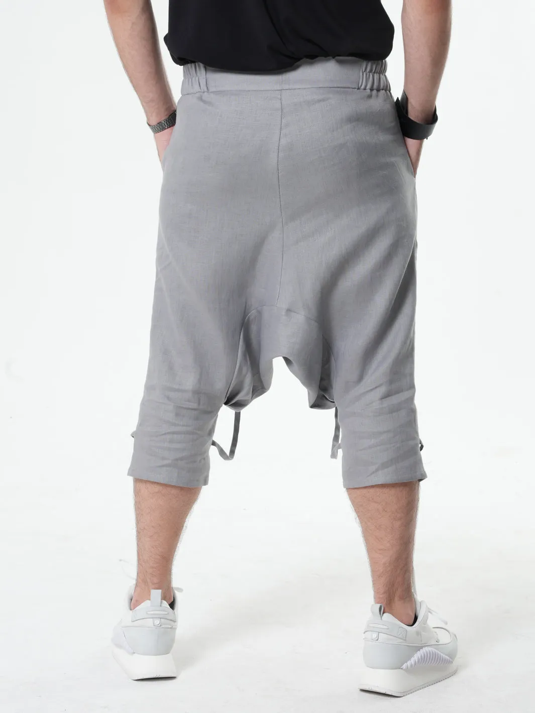 Linen Harem Pants