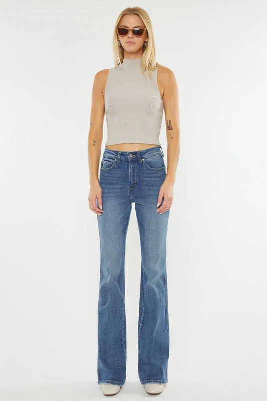 Luke High Rise Flare Jeans