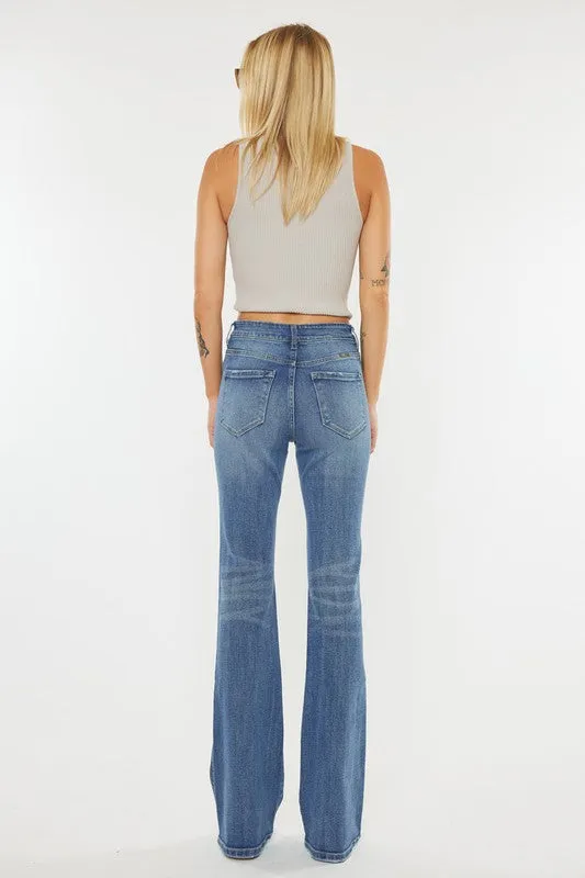 Luke High Rise Flare Jeans