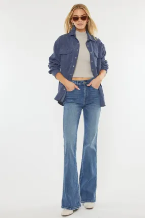 Luke High Rise Flare Jeans