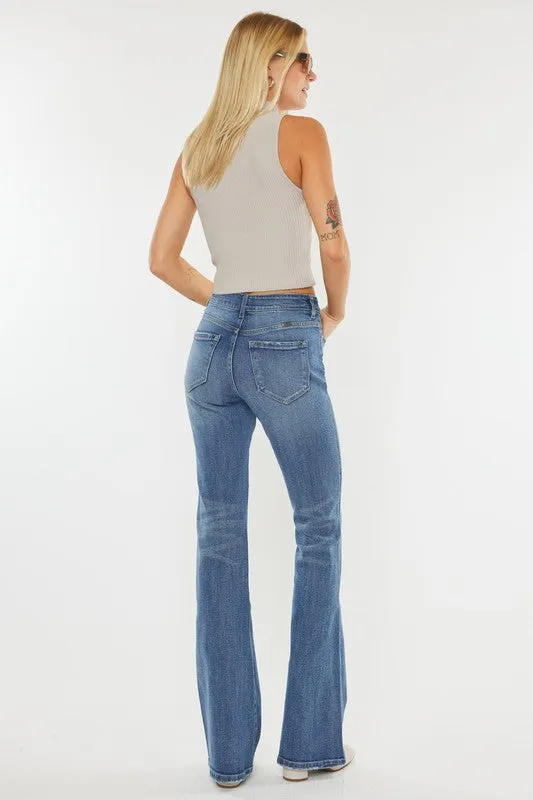 Luke High Rise Flare Jeans