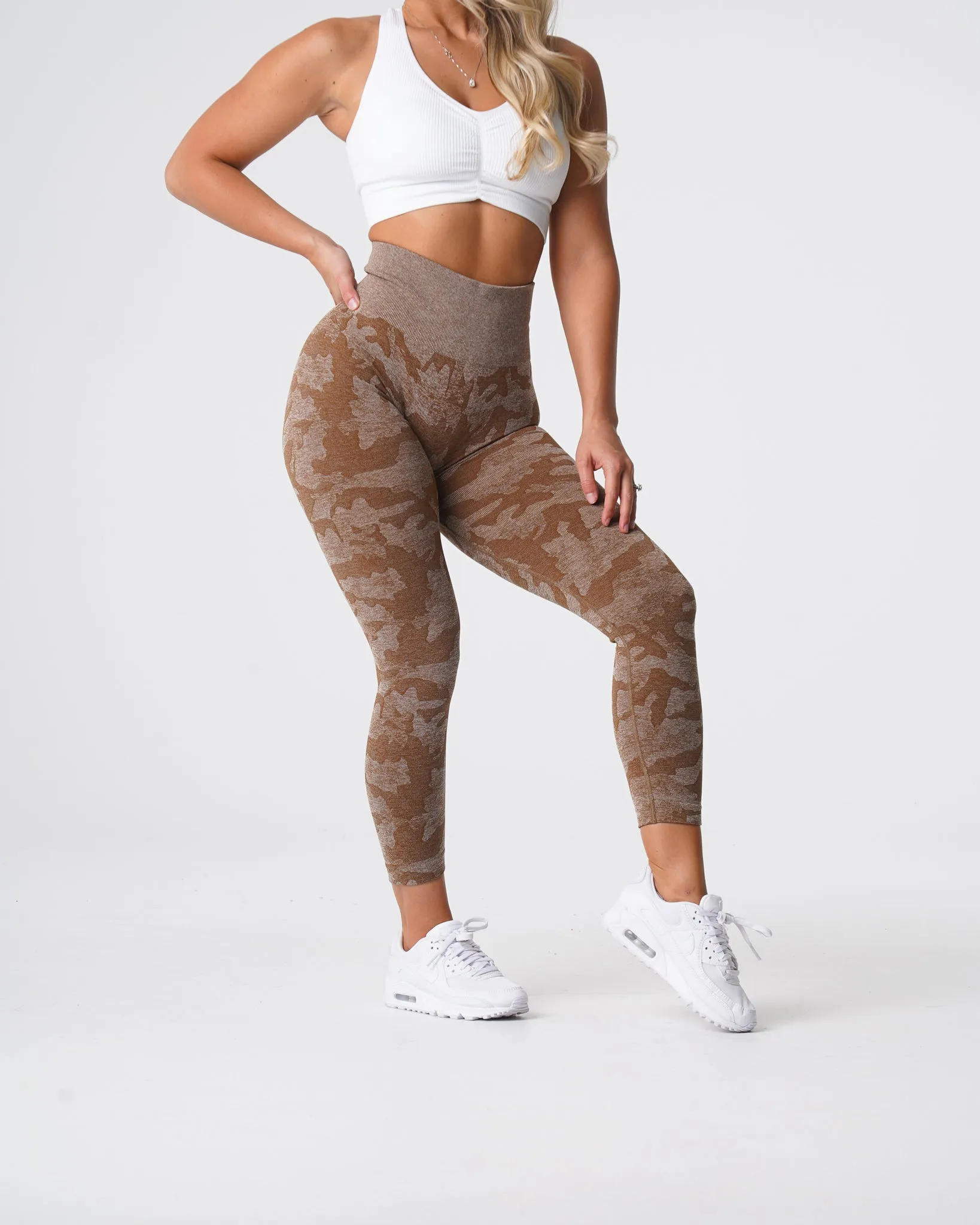 Mocha Camo Seamless Leggings