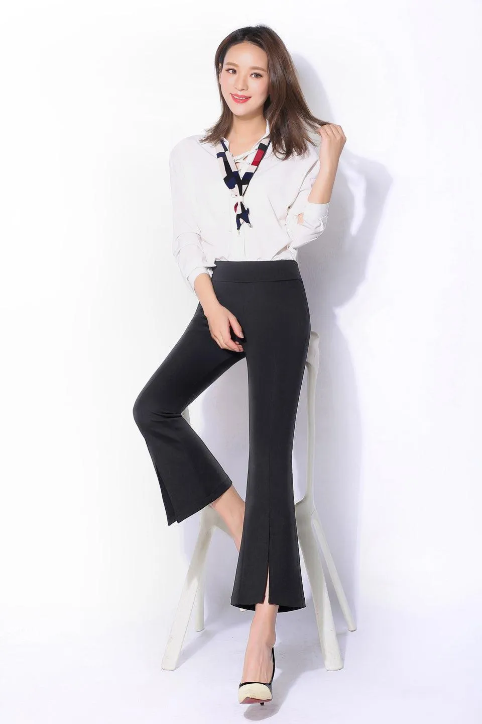 MODERN CHIC FLARE PANTS