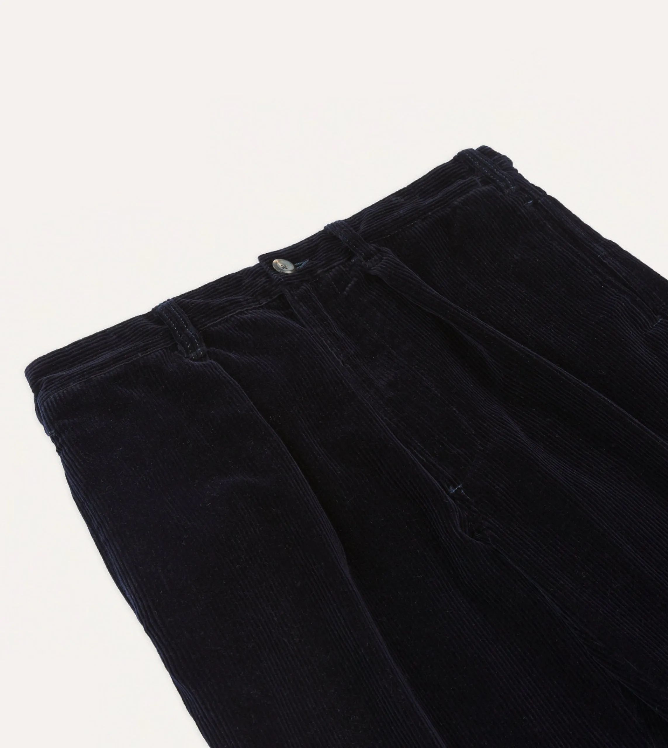 Navy Cotton Corduroy Games Trousers