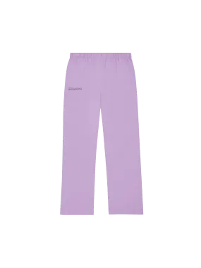 Organic Cotton Loungewear Trousers—orchid purple