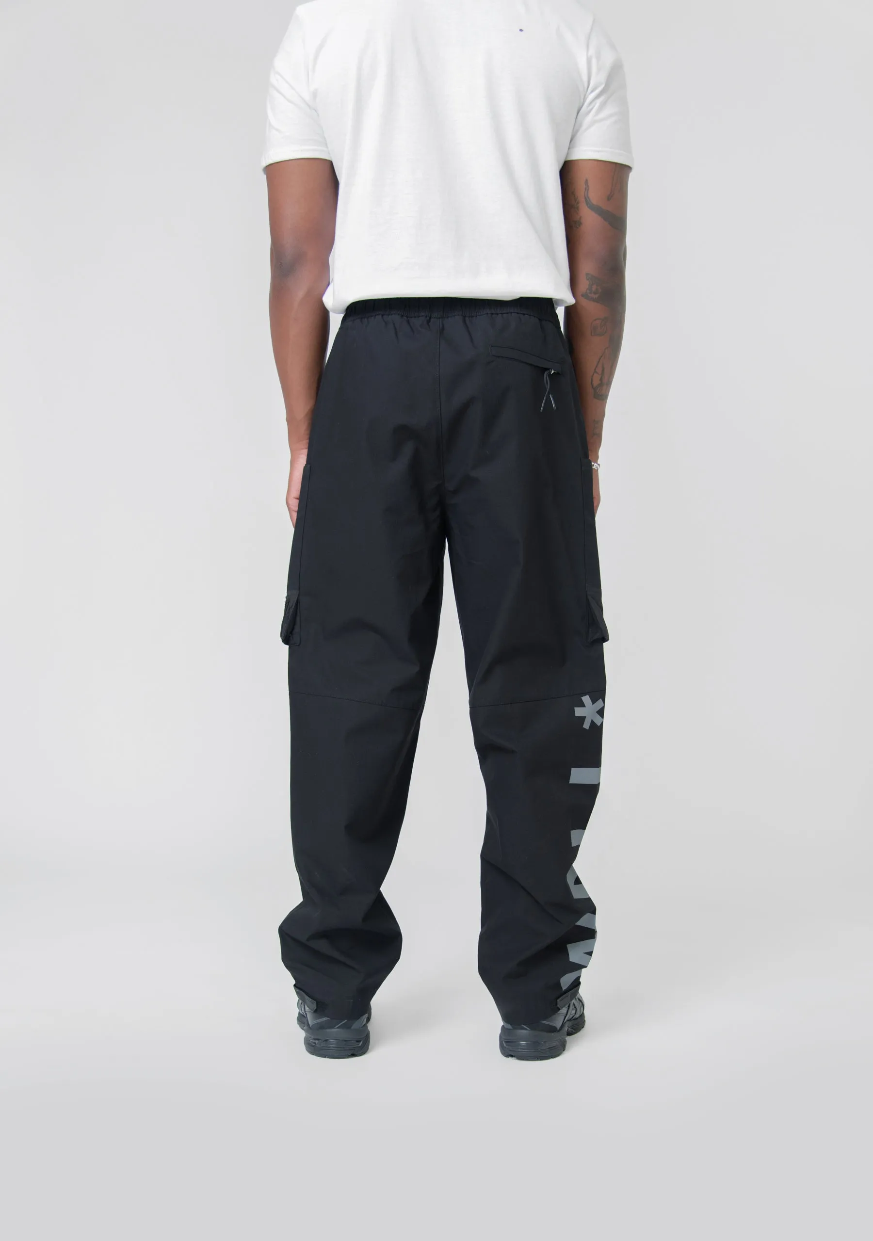 Overset Tech Pant Black