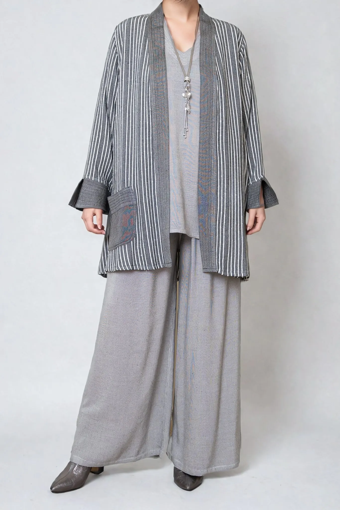 Palazzo Pant - Grey