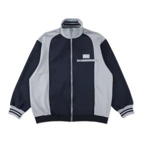 Paneled Track Jacket / NAVY