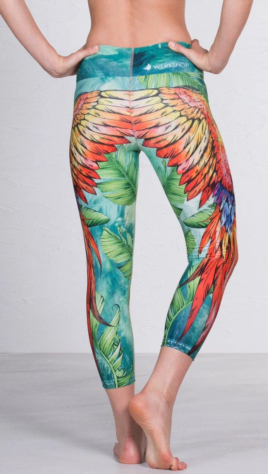 Parrot - Triathlon Capri Leggings