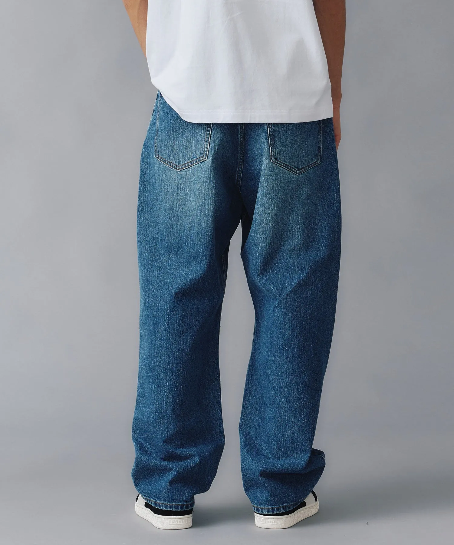 PATCHED DENIM PANTS