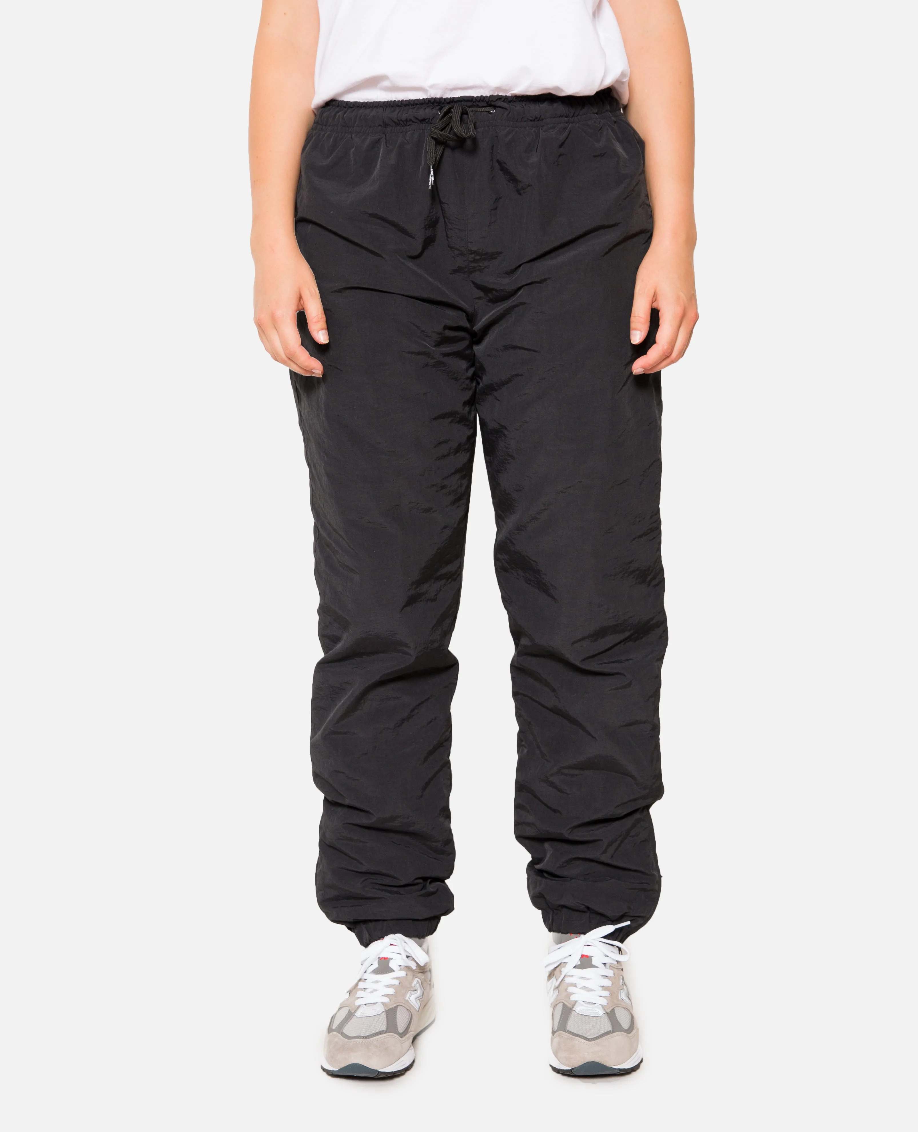 Patta Basic Nylon Padded Track Pants (Black)