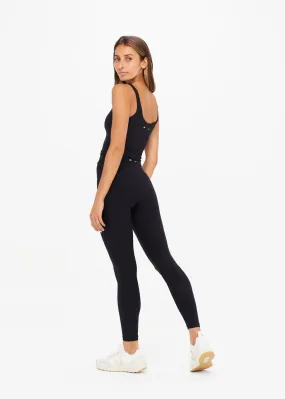 Peached Midi Pant BLK