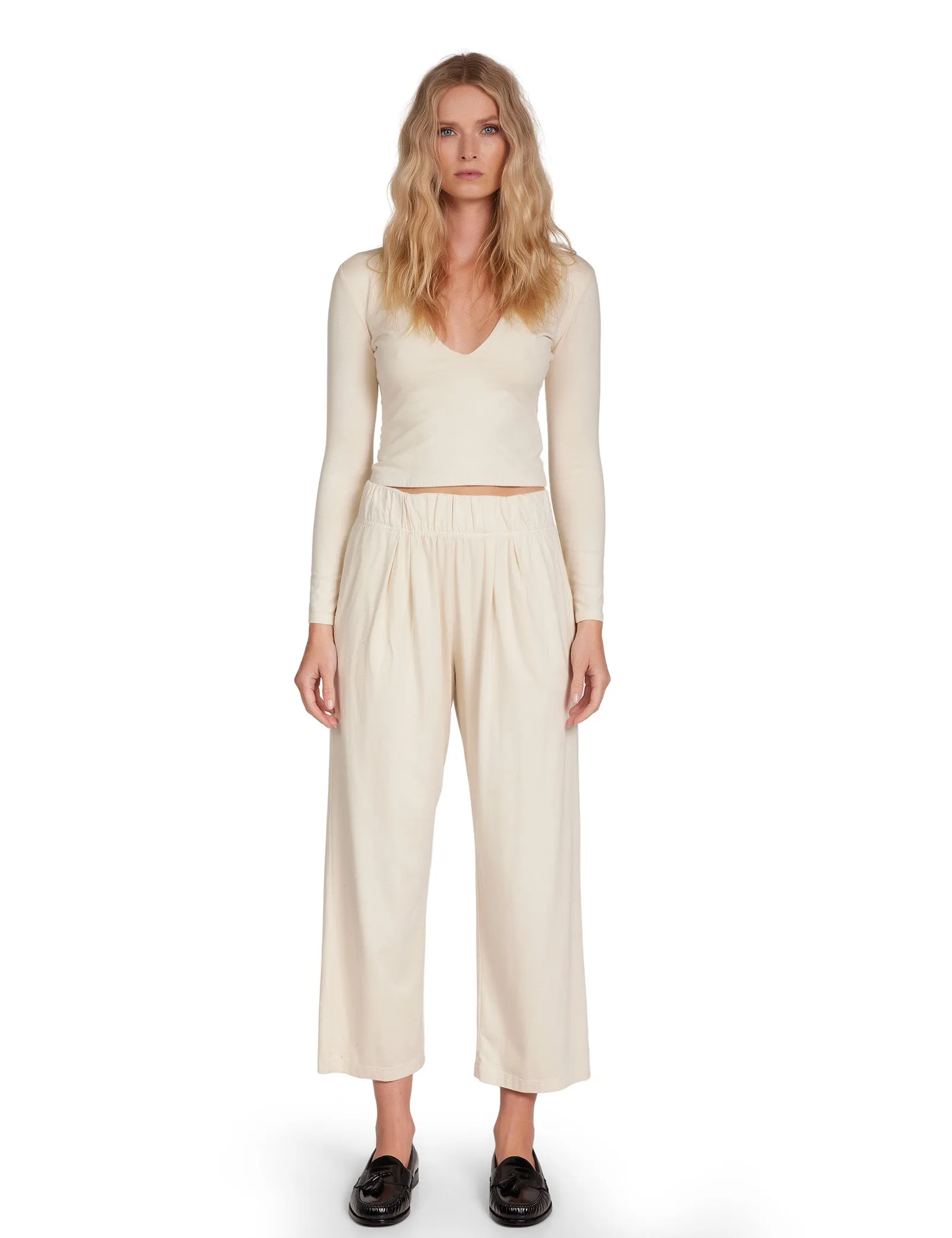 Penny Pleat Front Pant