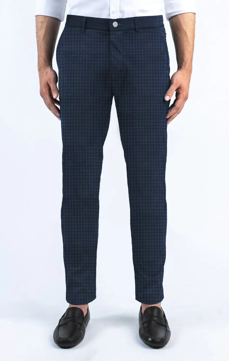 Performance Pants // NAVY CHECK