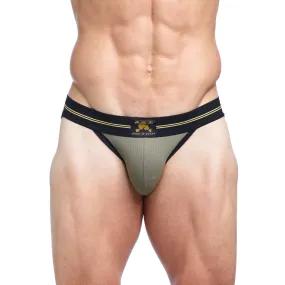 Performance Rib Sport Brief Green