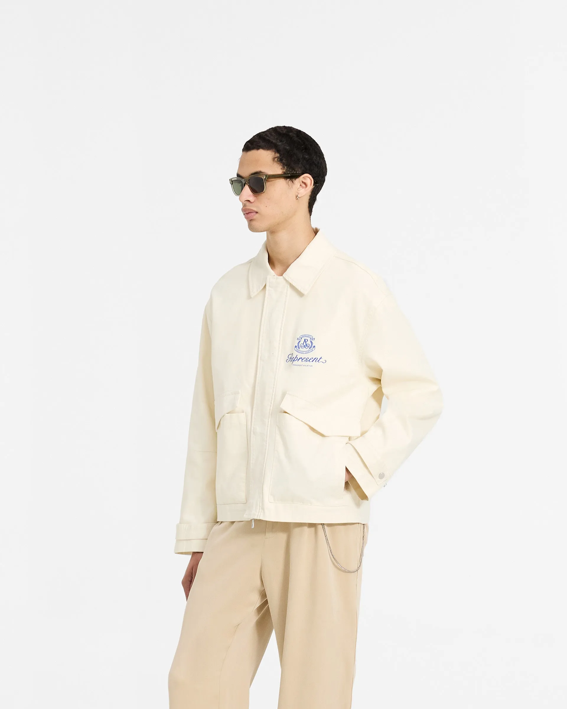 Permanent Vacation Smart Jacket - Antique White