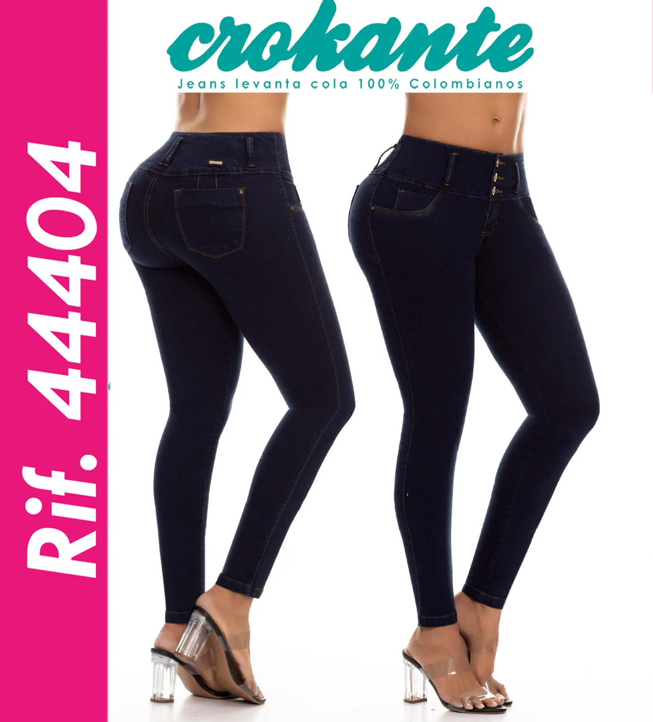 RIF. 44404 Jeans Push Up