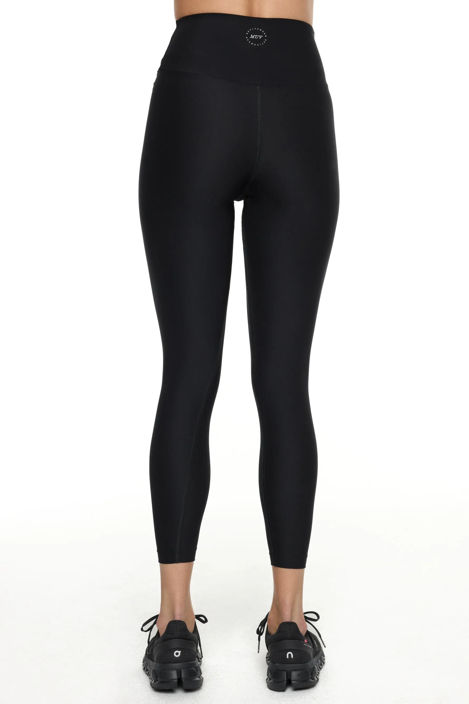 Ruched Leggings - Black