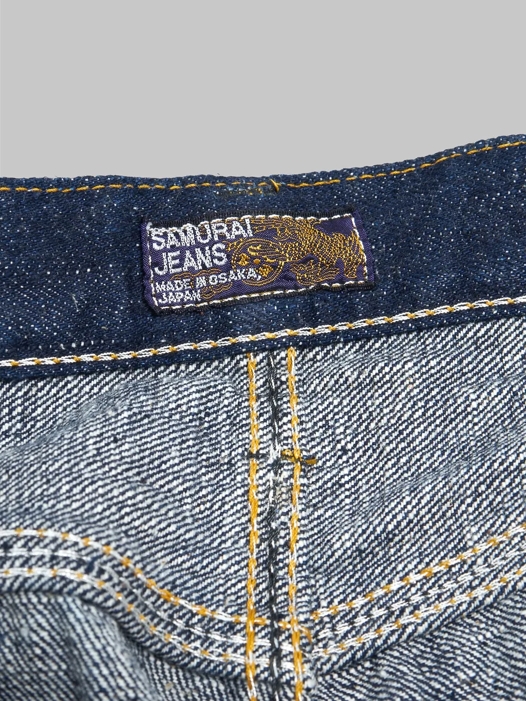 Samurai Jeans S000JP-AX "Ai Plus x Yamato Model" 18oz Slim Straight Jeans