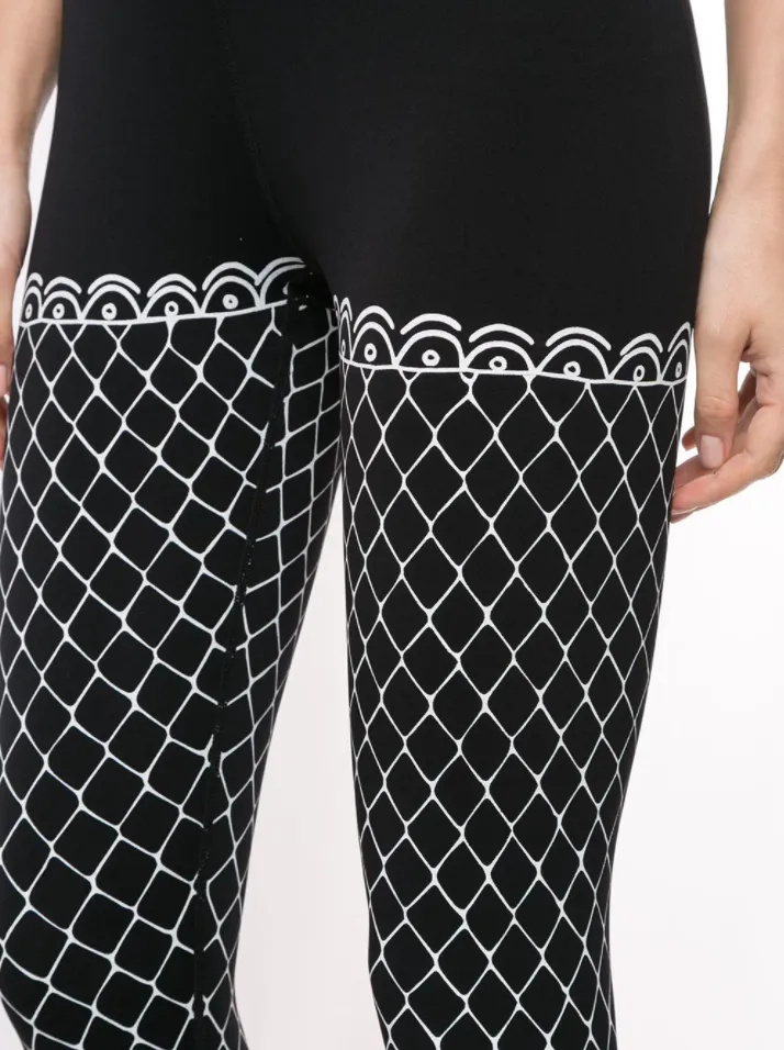 SIGNATURE LEGGINGS BLACK / WHITE