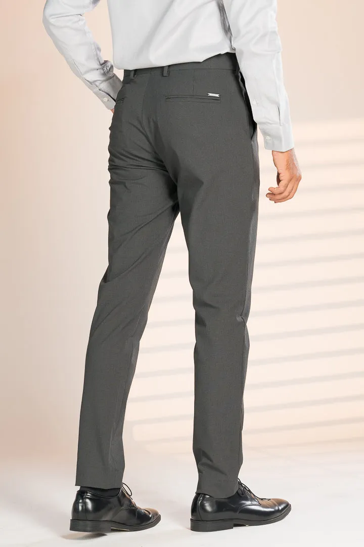 Slate Grey Houndstooth Pants