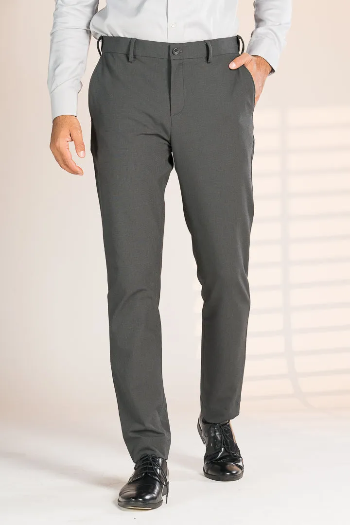 Slate Grey Houndstooth Pants