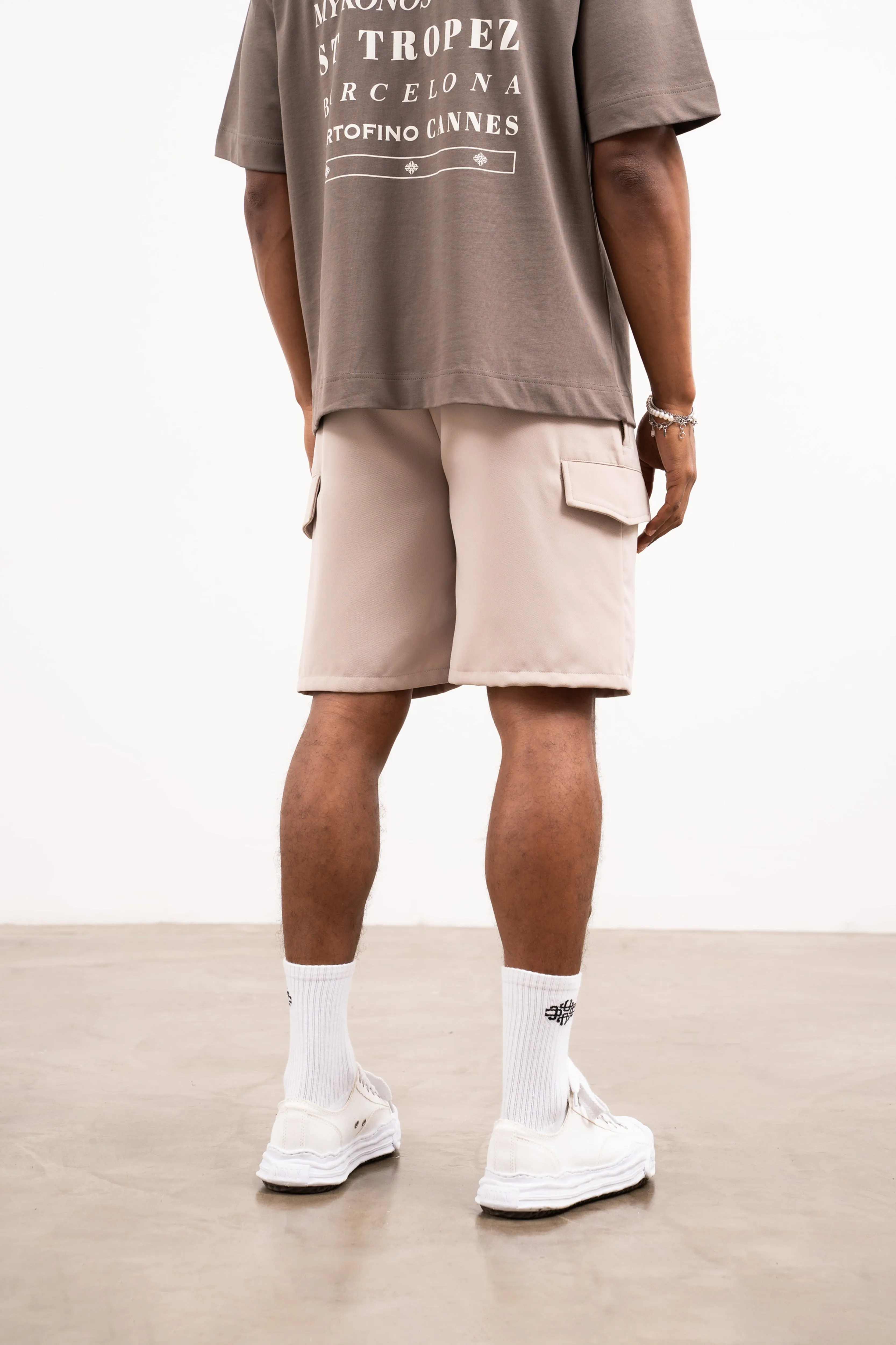 SMART CARGO SHORT - BEIGE