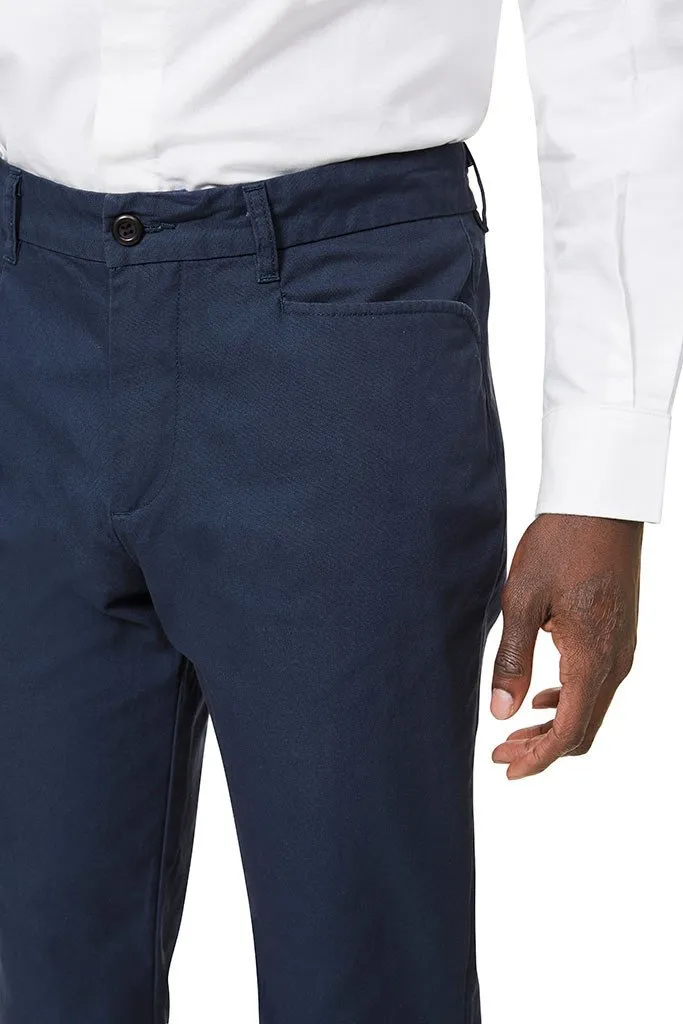 Straight Leg Pants - Navy