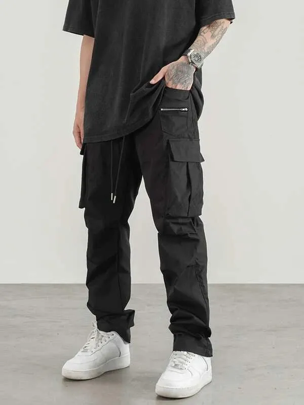 Durable Cotton Cargo Pants for Street Wear