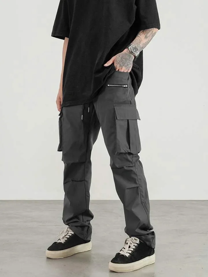 Durable Cotton Cargo Pants for Street Wear