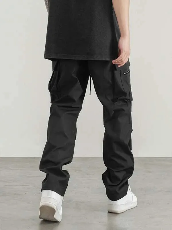 Durable Cotton Cargo Pants for Street Wear