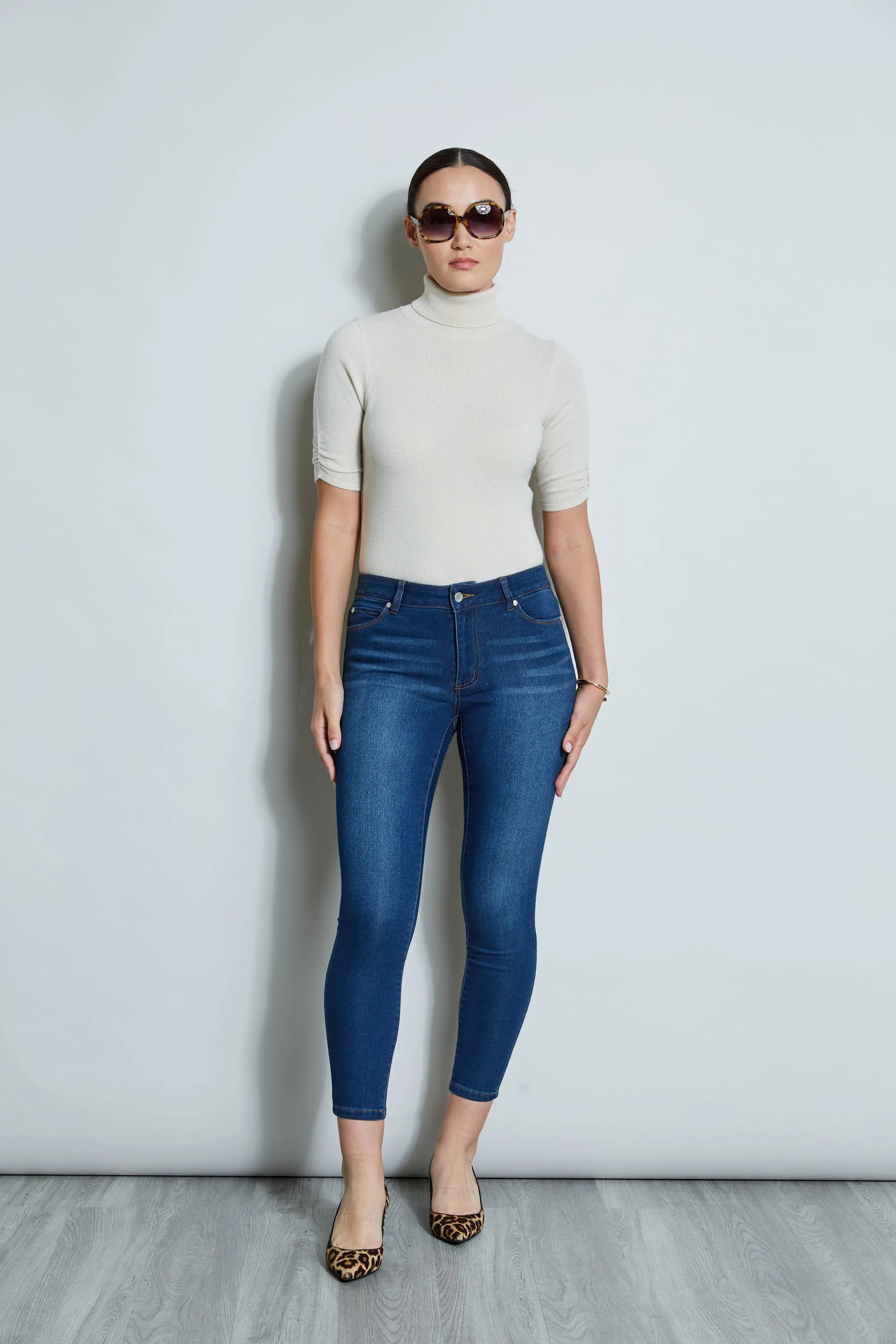 Tahari 28" Skinny Denim Jeans